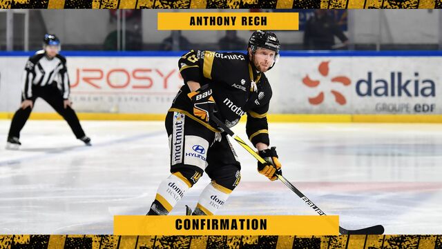 #Confirmation : Anthony RECH 
